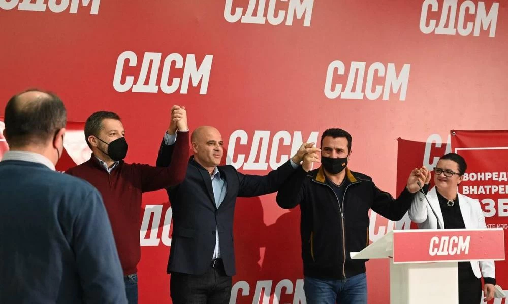 Σκόπια: Ο Κοβάτσεφσκι εξελέγη υποψήφιος πρωθυπουργός της επόμενης κυβέρνησης
